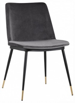 Набор из 2 стульев Мелисса SGR_FDC8028_DARKGREY_FUT-81_BOX