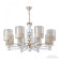 Подвесная люстра Arte Milano Florentia-6087 306087/8 Wh/Gd