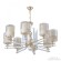 Подвесная люстра Arte Milano Florentia-6087 306087/8 Wh/Gd