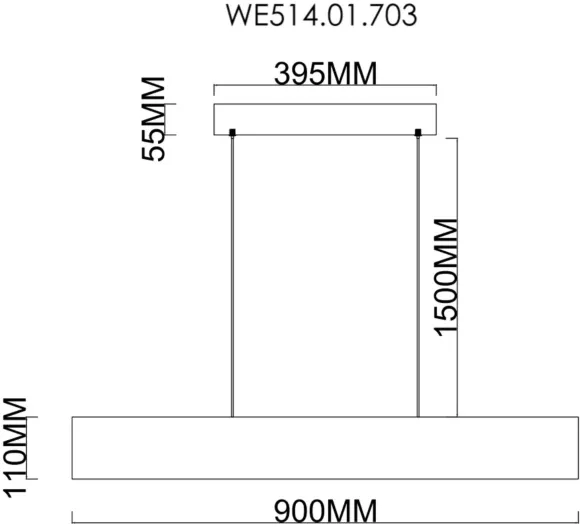 Подвесной светильник Wertmark Edda WE514.01.703 Подвесной светильник Wertmark Edda WE514.01.703
