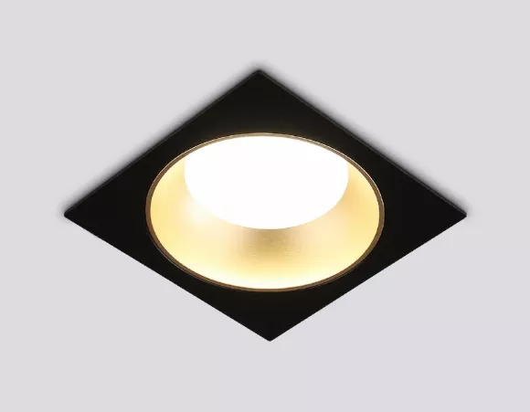 Встраиваемый светильник Ambrella Light GX Standard Tech Techno Spot TN52340, Черный, Металл, Минимализм стиль
