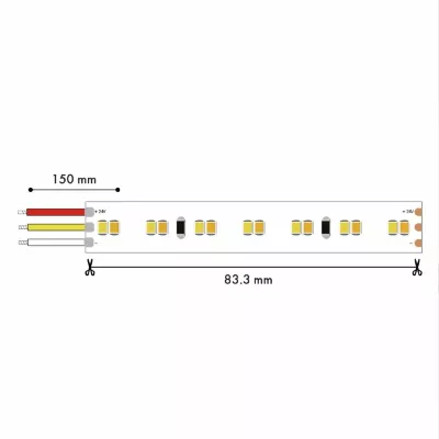 Светодиодная лента Favourite 2835 19,8Вт/м 2700-6500K 5м IP20 2001-62020