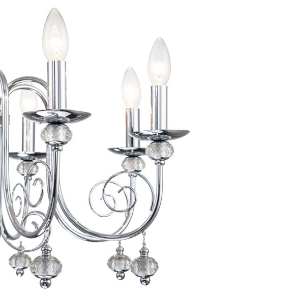 Подвесной светильник Escada Shine 678/8PL Chrome