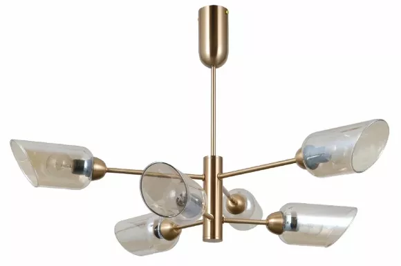Люстра на штанге Moderli Avery V10806-6P, вид сверху Люстра на штанге Moderli Avery V10806-6P, вид сверху