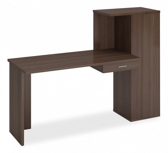 Стол письменный Домино Lite СКЛ-ПРЯМ130+ШК MER_SKL-PRYAM130-SHK-SH-CH
