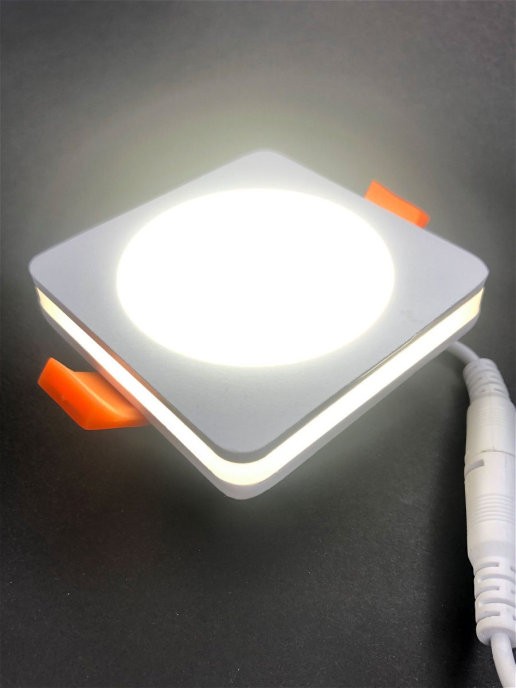 Встраиваемый светильник Elvan VLS-109SQ-7W-NH-Wh