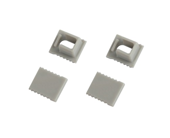 Набор заглушек Эра 0709-3 для профиля 0709 2шт глухие 2шт с отверстием