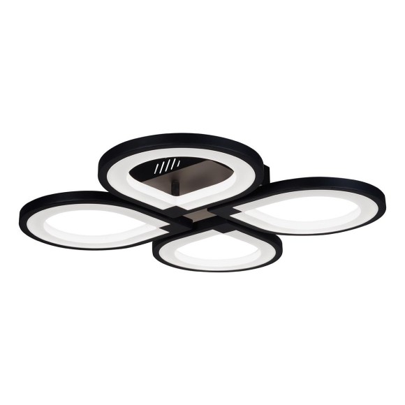 Потолочная светодиодная люстра с пультом управления iLedex Clover 6885/4 BK