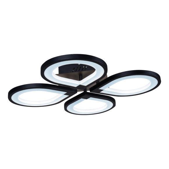 Потолочная светодиодная люстра с пультом управления iLedex Clover 6885/4 BK