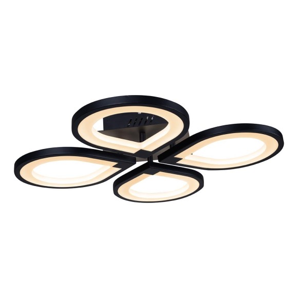 Потолочная светодиодная люстра с пультом управления iLedex Clover 6885/4 BK