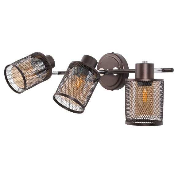 Спот Myfar Cathy MR1512-3WC, E27, 180W, кофейный