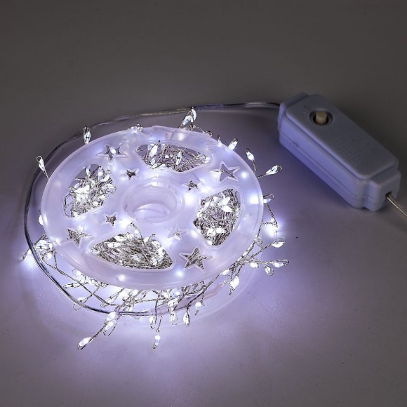 Гирлянда Роса Uniel ULD-S1000-250/DTA WHITE IP20 DEWDROP UL-00012123