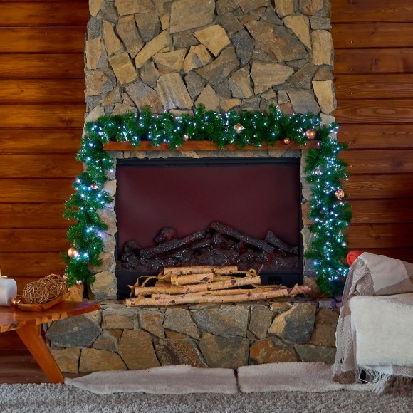 Гирлянда Роса Uniel ULD-S1000-250/DTA WHITE IP20 DEWDROP UL-00012123