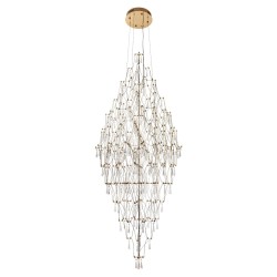 Подвесная светодиодная люстра Modelux ML.7826.800P GD