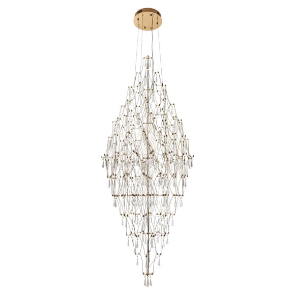 Подвесная светодиодная люстра Modelux ML.7826.800P GD