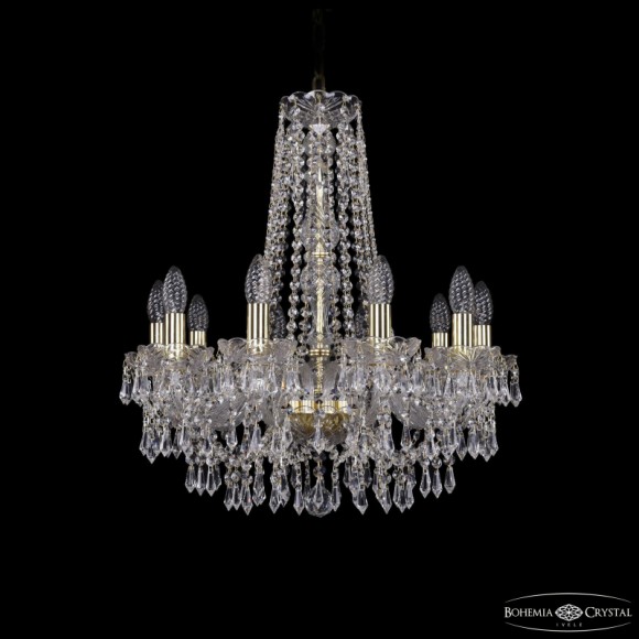 Подвесная люстра Bohemia Ivele Crystal 1403/10/195/h-60 G