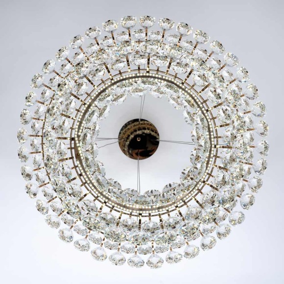 Подвесная светодиодная люстра Modelux ML.6900.800P GD