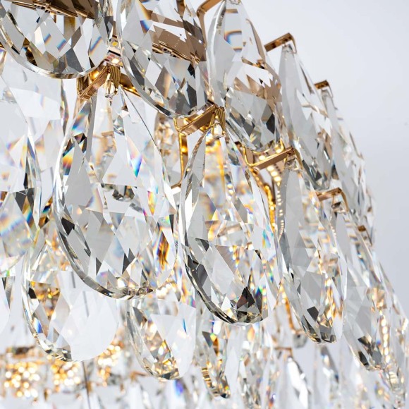 Подвесная светодиодная люстра Modelux ML.6900.800P GD