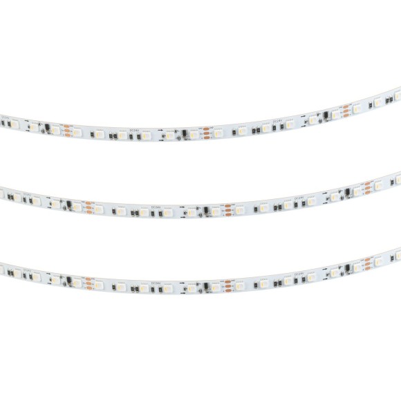 Светодиодная лента Arlight SPI-H84-8mm 24V RGBW-Warm-PX6 (22 W/m, IP20, 4040, 5m) 049478