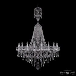Подвесная люстра Bohemia Ivele Crystal 1415/20/400/XL-173 Ni