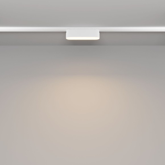 Трековый магнитный светильник Maytoni Basis TR080-1-6W3K-W