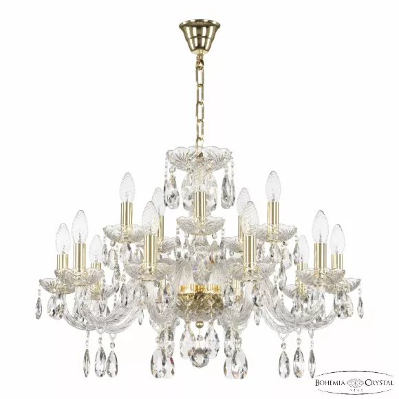 Подвесная люстра Bohemia Ivele Crystal 117/10+5/240 G Подвесная люстра Bohemia Ivele Crystal 117/10+5/240 G