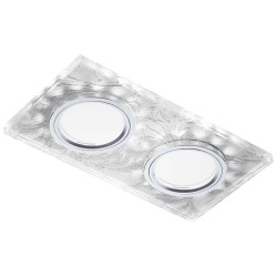 Встраиваемый светодиодный светильник Ambrella Light Led S234/2 W/CH/WH