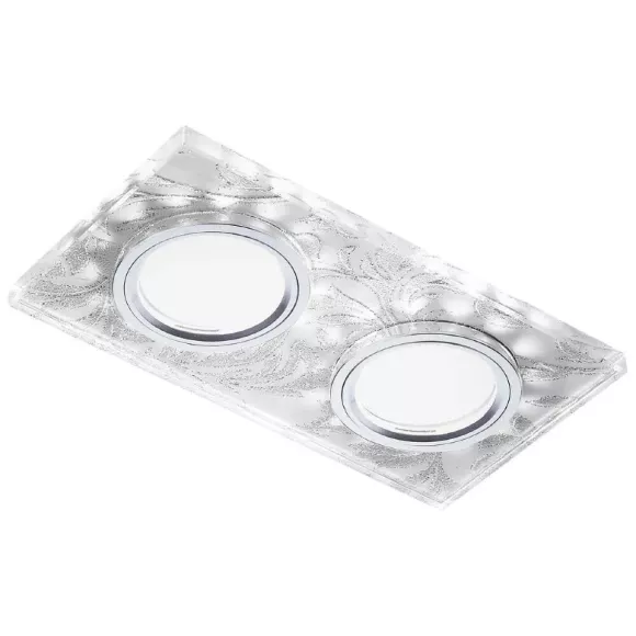 Встраиваемый светодиодный светильник Ambrella Light Led S234/2 W/CH/WH Встраиваемый светодиодный светильник Ambrella Light Led S234/2 W/CH/WH