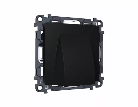 Комплект вывода кабеля с фиксатором Alfa Черный матовый Quant Ambrella Volt MA815810 (AP8158, VM238)