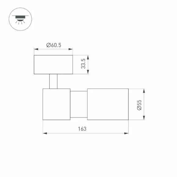 Спот Arlight SP-ARTEMIS-SURFACE-FLAP-R55-12W Warm2700 (BK, 8-80 deg, 230V) (IP20 Металл) 062105 Спот Arlight SP-ARTEMIS-SURFACE-FLAP-R55-12W Warm2700 (BK, 8-80 deg, 230V) (IP20 Металл) 062105