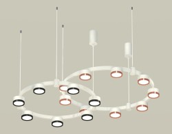 Комплект подвесного светильника Ambrella Light Techno Ring XR92081210 (A9208x2, C9241,C9236,N8113,N8126)