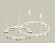 Комплект подвесного светильника Ambrella Light Techno Ring XR92081210 (A9208x2, C9241,C9236,N8113,N8126)