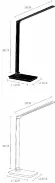 Настольная лампа Arte Lamp Edward A5126LT-1WH