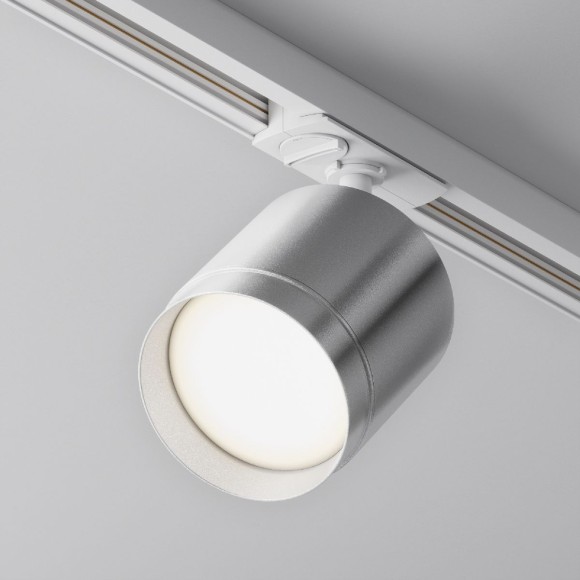 Трековый однофазный светильник Maytoni Polar TR088-1-GX53-S