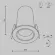 Встраиваемый спот Maytoni Technical Focus Led DL125-L12-3K-B, 3000
