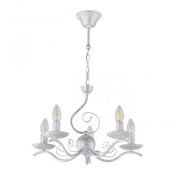 Подвесная люстра Arte Milano Amalfi 339934/5 WT+SL Подвесная люстра Arte Milano Amalfi 339934/5 WT+SL