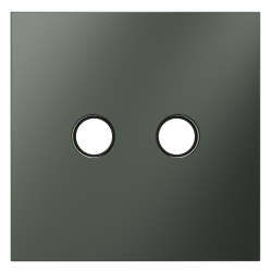 Накладка для розетки телевизионной оконечной TV+SAT Voltum S70 (титан) VLS001606