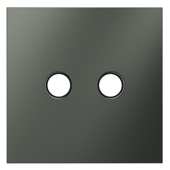 Накладка для розетки телевизионной оконечной TV+SAT Voltum S70 (титан) VLS001606