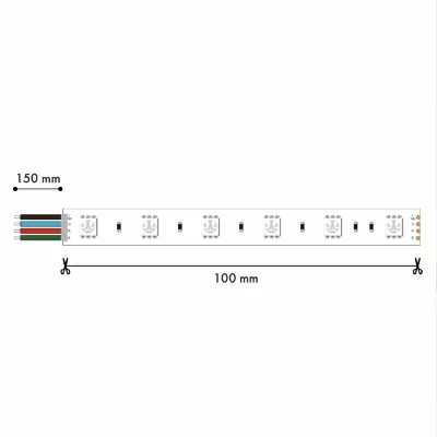 Светодиодная лента Favourite 5050 12Вт/м RGB 5м IP20 2001-71220