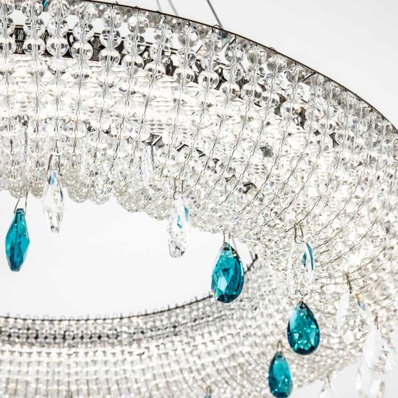 Подвесная светодиодная люстра Modelux ML.2306.800 CR