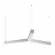 Линейный подвесной светильник Arlight SP-RAYS-3-HANG-5050-510-34W Day4000 049205