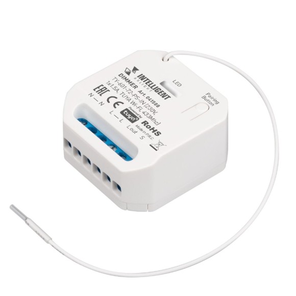 Диммер Arlight TY-601-72-PS-IN (230V, 1x1.5A, TUYA Wi-Fi, 433Mhz) 041588