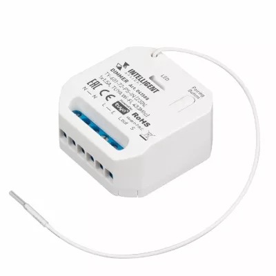 Диммер Arlight TY-601-72-PS-IN (230V, 1x1.5A, TUYA Wi-Fi, 433Mhz) 041588