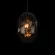 Подвесной светильник Loft IT Bubble 10427 Smoke, Черный, Дымчатый, Металл, крупный план