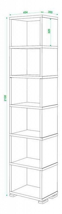 Стеллаж Домино СБ-15/6 MER_SB-15_6_KV