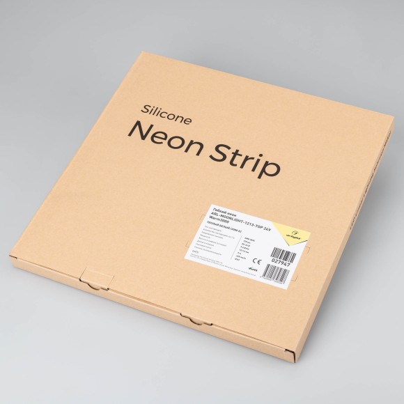 Лента герметичная Arlight MOONLIGHT-TOP-A140-13x12mm 24V Warm3000 (9.6 W/m, IP67, 2835, 5m) 027947(1)