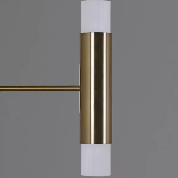 Подвесная люстра Illumico IL0314-10P-79 BRASS, Золото, Белый, Металл