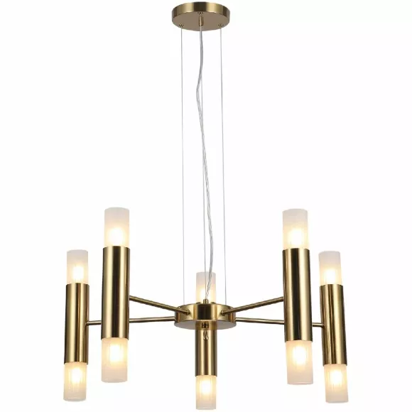 Подвесная люстра Illumico IL0314-10P-79 BRASS, Модерн, Белый