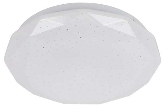 Потолочный светильник Эра Классик без ДУ SPB-6 WH 24W-4K Slim Sparkle