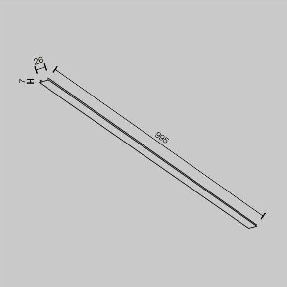 Декоративная накладка Maytoni Exility TRA034DO-1B